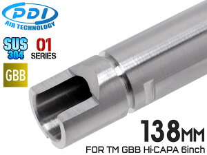 PDI 01V[Y GBB  XeXCi[o(6.01±0.002) 138mm }C Hi-CAPA 6C`TM MARUI KX JX^   SUS ^Cg We