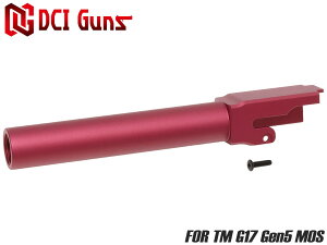 DCI Guns 11mm���l�W���^���A�E�^�[�o���� �}���C G17 Gen.5 MOS�p�����b�h RED MARUI GBB �K�X�u�� GLOCK CW �J�X�^�� �p�[�c �h���X�A�b�v �g���[�T�[ ���l�W