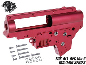 ZC LEOPARD V2 A7075 CNC���J�{�b�N�X 8mm �W���X�C�b�` for AEG M4�������}���C �d���K�� AEG M4A1 M16 ���JBOX ���J�{ ���� �C�� ���y�A Ver2 �o�[�W����2