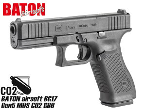 BATON airsoft G17 Gen5 MOS CO2 GBB K{́nhK KXu[obN KXu ObN GLOCK JX^ MOSv[g Doctor Trijicon C-More Leupold