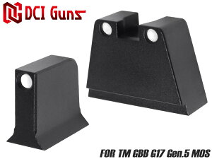 DCI Guns �~���n�C�T�C�g �����}���C G17 Gen5 MOS�p��MARUI �K�X�u�� GLOCK �O���b�N17 ���A�T�C�g �t�����g�T�C�g �O��Z�b�g �È� �J�X�^�� �h�b�g�T�C�g