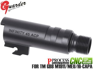 M1911-44(F)BKGUARDER X`[CNC`o[ ^CvF(INFINITY 45 ACP) }C GBB M1911/nCLp/MEUpCtBjeB Kog }[N4