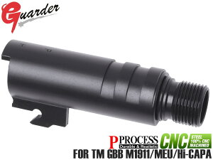 M1911-44(H)BK��GUARDER �X�`�[��CNC�`�����o�[ �^�C�vH(P H) �����}���C GBB M1911/�n�C�L���p/MEU�p��M1911A1���� �K�[�_�[���o�������������ł�胊�A����