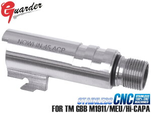 MEU-24(SV)��GUARDER �X�e�����XCNC�`�����o�[ MEU(NOWLIN 45 ACP) �}���C M1911/�n�C�L���p/MEU�p�����A������ MEU SOC �K�[�_�[ Hi-CAPA M1911A1