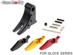 GunsModify(�K���Y���f�t�@�C)GLOCK STD�X�^�C�� �A�W���X�^�u���g���K�[ Ver3 BK���g���K�[�t�B�[������ɁI�}���C GBB G17/G18C/G26�m�S���ꗥ300�~�z���\�n