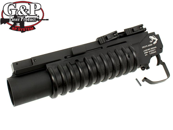 楽天市場】G&P スカルフロッグタイプ M203 QDグレネードランチャーS 