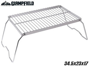 GLAMPFIELD XeX NbJ[X^h 345mmBBQ Lv AEghA \Lv bN oi[X^h OX^h e[u ܓ SgN  ~j