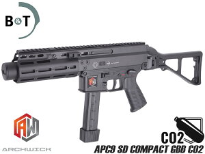 ARCHWICK B&T Air APC9 SD Compact GBB CO2KXK BKK { x@ ꕔ APC A Č sXgJ[r GA\tgK GAK GBB KXu BTA-GBB-APC9-SDC-JPC-BK