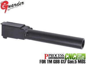 GLK-518(BK)��GUARDER �X�`�[��CNC �A�E�^�[�o���� for �}���C G17 Gen5 MOS�������}���C GBB �K�X�u�� GLOCK ���� ���A���� �d���� ���� �u���b�N �J�X�^��