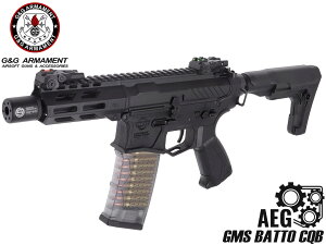 G&G 電動ガン GMS BATTO CQB 本体◆4711064565751 電子トリガー「GATE ASTER SE」採用 エアガン本体 AEG 高強度強化樹脂フレーム 高剛性かつ軽量化を両立 Li-Po 11.1V