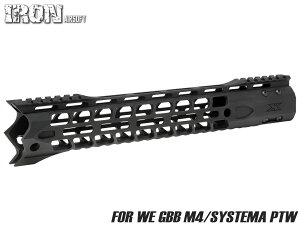 IRON AIRSOFT F-1 FIREARMS X7M M-LOK �n���h�K�[�h 13�C���` for PTW/WE GBB M4�������s�b�` �V�X�e�} �g���|�� AR-15 �A�C�A���G�A�\�t�g RAS RIS �G�����b�N