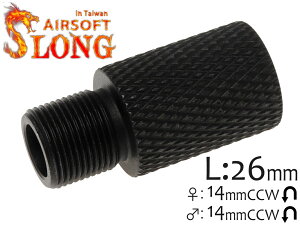 SLONG AIRSOFT oGNXeV 26mm typeE 14mmtlW/14mmtlWAEG GBB M4/M16/XJ[/HK416/MCXȂ AE^[o̒ TCT[ʒu