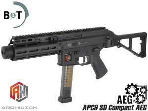 ARCHWICK B&T Air APC9 SD Compact �d���K�� �{�́��T�v���b�T�[�W������ M-LOK�n���h�K�[�h���� UMP�܂��݃X�g�b�N �Q�[�~���O�E�F�|�� �d�q�g���K�[(ETU)����