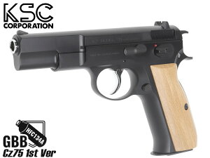 KSC GBB Cz75 1st�o�[�W���� �E�b�h�O���b�v�X�y�V����(ABS)���K�X�u���b�N�K���{�� �G�A�K�� �g�C�K�� 18�ˈȏ�Ώ� JASG�K�� �V�X�e��7
