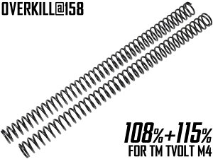 OVERKILL �`���[�j���O �s�X�g���X�v�����O ���[�gUp 2�{�Z�b�g[�����}���C EVOLT M4�p]���G�{���g��p ���C��SP �����o�l �������� �e���򋗗��̒����� �I�[�o�[�L�� 䕉� �C�`�S��