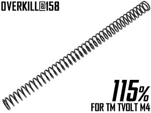 OVERKILL �`���[�j���O �s�X�g���X�v�����O 115%[�����}���C EVOLT M4�p]���G�{���g��p ���C��SP �����o�l �������� �e���򋗗��̒����� �I�[�o�[�L�� 䕉� �C�`�S��