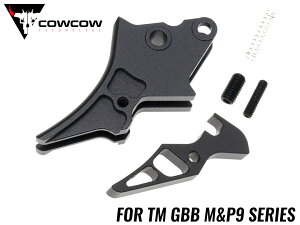 COWCOW TECHNOLOGY A6061 CNC�^�N�e�B�J���g���K�[ V2 [�����}���C GBB M&P9�p]���S�[���h �J�E�J�E�e�N�m���W�[ �g���K�[�Z�[�t�e�B�������� ���X�|���X����