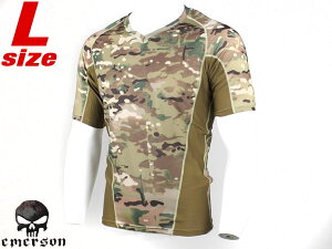 �y�X�p���f�b�N�X+�h���C���b�V���zEMERSON GEAR �^�C�g�t�B�b�g �R���o�b�g T-�V���c V2 L-size/MC���T�o�Q�ɁI�R���V���c/�}���`�J������/���K��