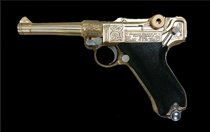 楽天市場】マルシン モデルガン完成品 ゲーリングルガー P08・金属製 