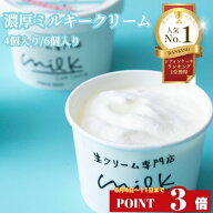 ＼ポイント3倍！6/4 20:00～／生クリーム好きに贈る 父の日 ギフト 生クリーム専門店ミルク【ミルキー生…