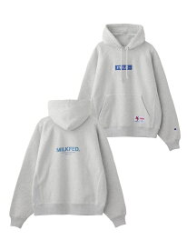 CHAMPION SWEAT HD Champion ミルクフェド トップス パーカー・フーディー グレー ブラック ブルー レッド【送料無料】[Rakuten Fashion]