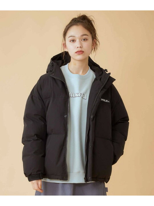 楽天市場】HOODED PUFFER JACKET MILKFED. ミルクフェド ジャケット 