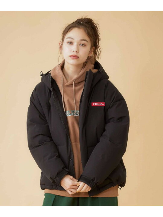 楽天市場】HOODED PUFFER JACKET MILKFED. ミルクフェド ジャケット 