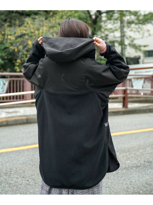 楽天市場】HD FLEECE LONG JACKET ジャケット MILKFED. MILKFED