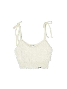 �ySALE�^50%OFF�zSHAGGY NECK RIBBON CAMISOLE MILKFED. �~���N�t�F�h �g�b�v�X �J�b�g�\�[�ET�V���c �O���[ �u���[ �z���C�g�yRBA_E�z�y���������z[Rakuten Fashion]