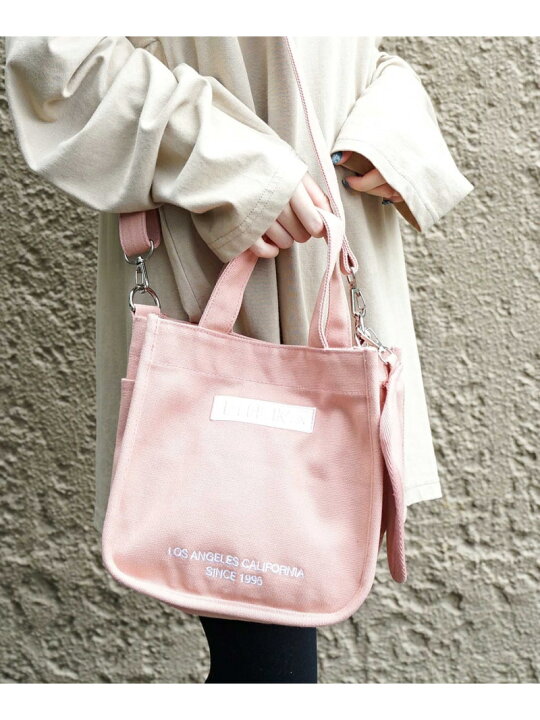 ピンク ショルダーバッグ ポーチ MILKFED