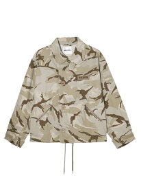 【SALE／50%OFF】ROUND COLLAR MILITARY JACKET MILKFED. ミルクフェド ジャケット・アウター その他のジャケット・アウター ブラック カーキグリーン ベージュ【RBA_E】【送料無料】[Rakuten Fashion]
