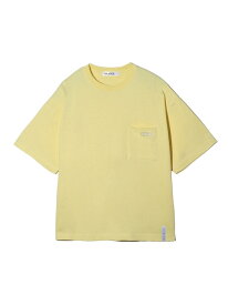 【SALE／50%OFF】BASIC POCKET S/S TEE MILKFED. ミルクフェド トップス カットソー・Tシャツ ホワイト ピンク グリーン イエロー ブラック【RBA_E】[Rakuten Fashion]