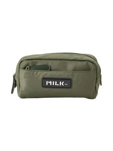 LOGO PLATE POUCH MILKFED. MILKFED. ~NtFh zE|[`EP[X |[` J[LO[ u[ ubNyz[Rakuten Fashion]