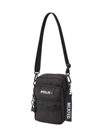 ACTIVE FRONT POCKET MOLLE SHOULDER BAG MILKFED. ミルクフェド バッグ その他のバッグ ブラック【送料無料】[Rakuten Fashion]