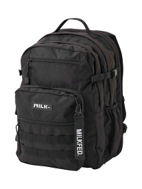 ACTIVE DOUBLE POCKET MOLLE BACKPACK MILKFED. ミルクフェド バッグ その他のバッグ ピンク グリーン パープル ブラック【送料無料】[Rakuten Fashion]