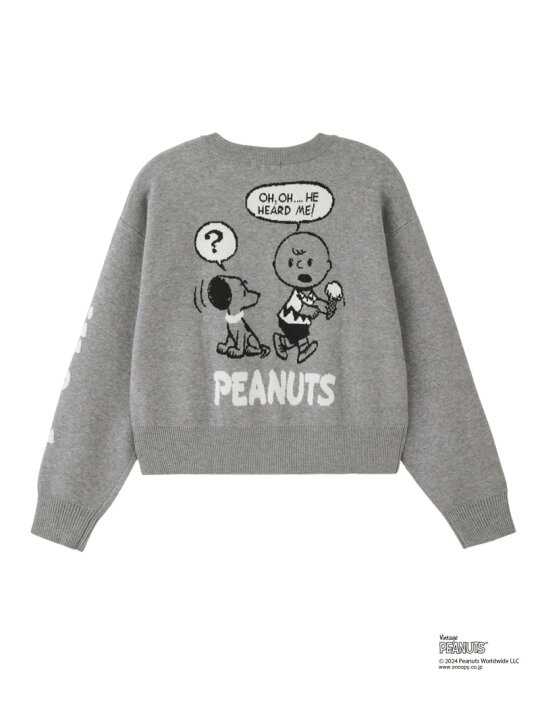 楽天市場】PEANUTS 75th KNIT CARDIGAN MILKFED. ミルクフェド  