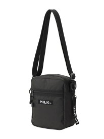 RECTANGLE SHOULDER BAG MILKFED. ミルクフェド バッグ その他のバッグ ブラック【送料無料】[Rakuten Fashion]