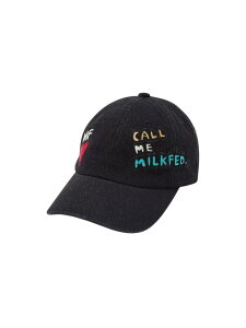 DOODLE EMBROIDERY CAP MILKFED. �~���N�t�F�h �X�q ���̑��̖X�q �u���b�N�y���������z[Rakuten Fashion]