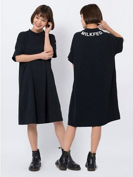 楽天市場】【SALE／60%OFF】RIB SLEEVE DRESS MILKFED. ミルクフェド  