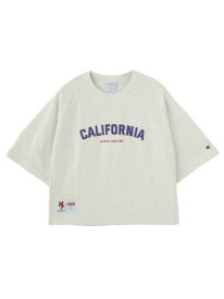【SALE／20%OFF】MILKFED.ICHAMPION CALIFORNIA S/S TEE MILKFED. ミルクフェド トップス カットソー・Tシャツ ブラック グレー パープル ブルー【RBA_E】【送料無料】[Rakuten Fashion]