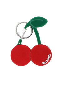 CHERRY CARABINER MILKFED. ミルクフェド アクセサリー・腕時計 その他のアクセサリー・腕時計 パープル レッド[Rakuten Fashion]