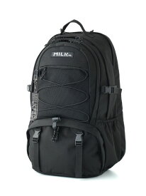 DAILY BACKPACK MILKFED. ミルクフェド バッグ その他のバッグ ブラック レッド【送料無料】[Rakuten Fashion]