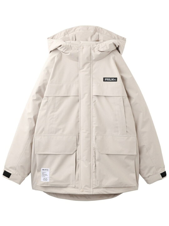 楽天市場】HOODED PUFFER JACKET MILKFED. ミルクフェド ジャケット 