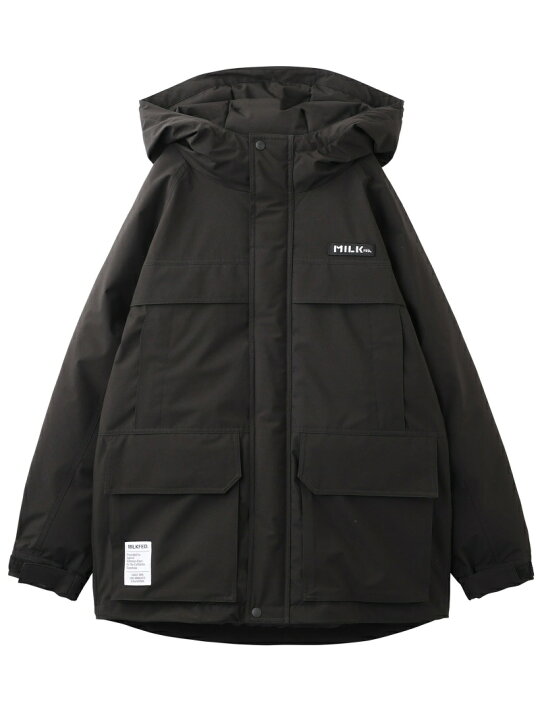 楽天市場】HOODED PUFFER JACKET MILKFED. ミルクフェド ジャケット 