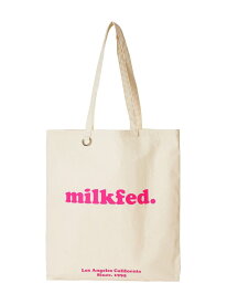 FLAT LIGHTTOTE COOPER OUI LOGO MILKFED. ミルクフェド バッグ その他のバッグ ピンク パープル グリーン ホワイト ブルー[Rakuten Fashion]