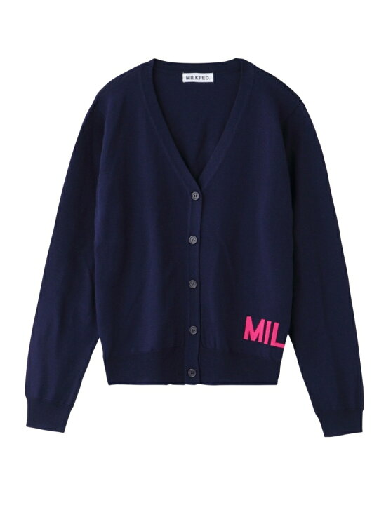 楽天市場】SIDE LOGO CARDIGAN MILKFED. ミルクフェド トップス 