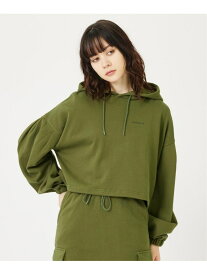 【SALE／30%OFF】CROPPED HOODIE MILKFED. ミルクフェド トップス スウェット・トレーナー ブラック ブラウン カーキ【RBA_E】【送料無料】[Rakuten Fashion]