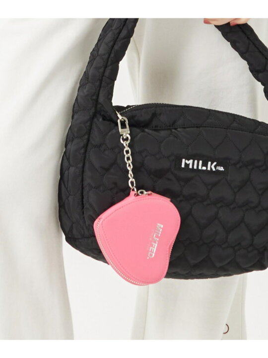楽天市場】HEART POUCH MILKFED. ミルクフェド 財布・ポーチ・ケース 