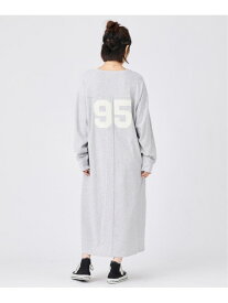 【SALE／30%OFF】FOOTBALL DRESS MILKFED. ミルクフェド ワンピース・ドレス ワンピース グレー ブラウン ブルー【RBA_E】【送料無料】[Rakuten Fashion]