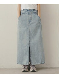 DENIM LONG SKIRT MILKFED. MILKFED. ミルクフェド スカート ロング・マキシスカート ブルー【送料無料】[Rakuten Fashion]